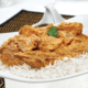 Our Ready to Eat Chicken Tikka Masala with Basmati rice at Al Safa Foods is gluten free, has no preservatives, all natural, and has 0g no trans fat per 255g