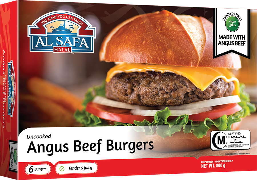 Al Safa Halal Angus Beef Burger
