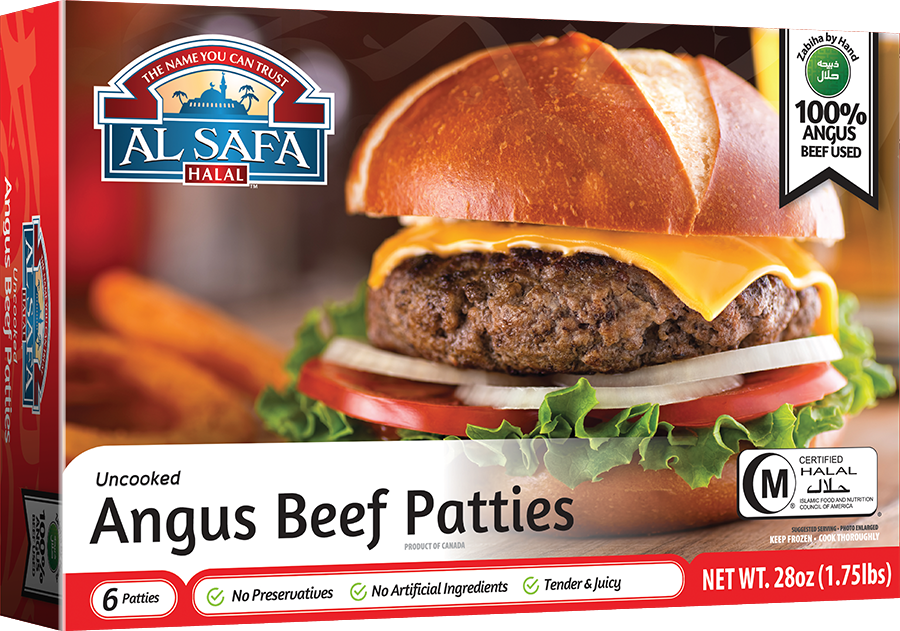 Al Safa Halal Angus Beef Patties