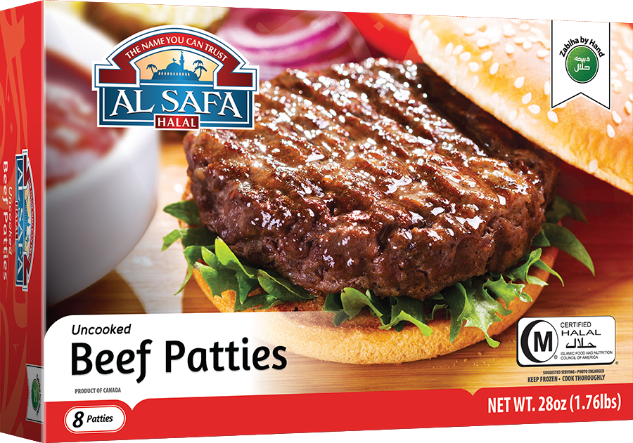 Al Safa Halal Beef Patties